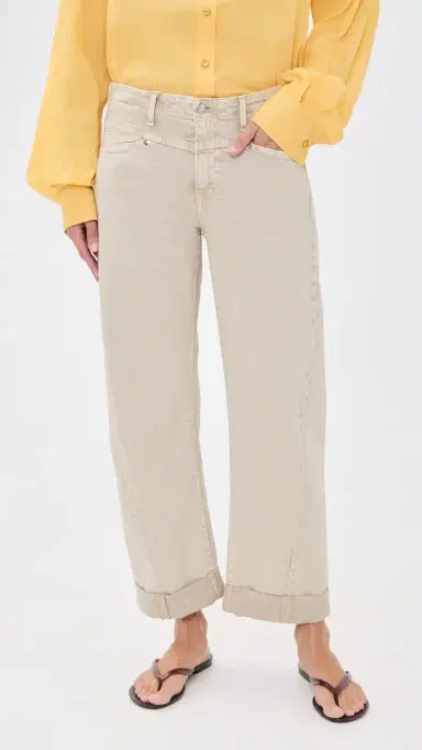 Le Jean Le Petite Selena Crop Cuffed Jeans Desert Sands | Thumbnail 2 Le Jean Le Petite Selena Crop Cuffed Jeans Desert Sands | Thumbnail 2