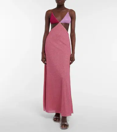 Oseree Oséree Cut-out maxi dress | Thumbnail 2