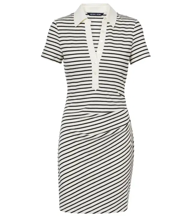 Veronica Beard Lanier striped minidress