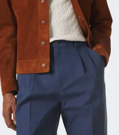 Dunhill Cotton twill straight chinos | Thumbnail 3 Dunhill Cotton twill straight chinos | Thumbnail 3
