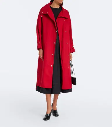 Proenza Schouler White Label Corey cotton-blend trench coat | Thumbnail 2 Proenza Schouler White Label Corey cotton-blend trench coat | Thumbnail 2