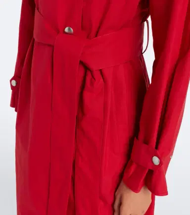 Proenza Schouler White Label Corey cotton-blend trench coat | Thumbnail 4 Proenza Schouler White Label Corey cotton-blend trench coat | Thumbnail 4