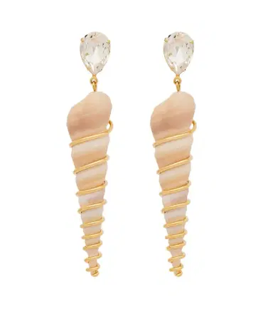 Jennifer Behr Embellished drop earrings | Thumbnail 1