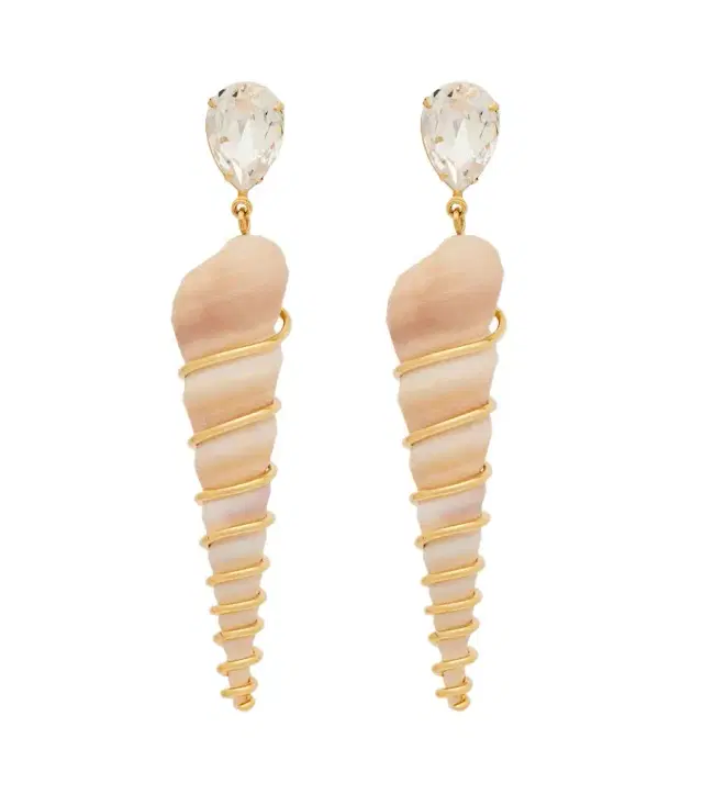 Jennifer Behr Embellished drop earrings