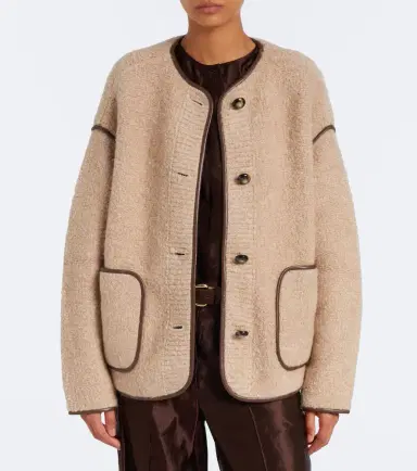 Altuzarra Irving alpaca-blend jacket | Thumbnail 2 Altuzarra Irving alpaca-blend jacket | Thumbnail 2