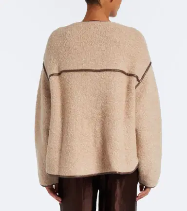 Altuzarra Irving alpaca-blend jacket | Thumbnail 4 Altuzarra Irving alpaca-blend jacket | Thumbnail 4