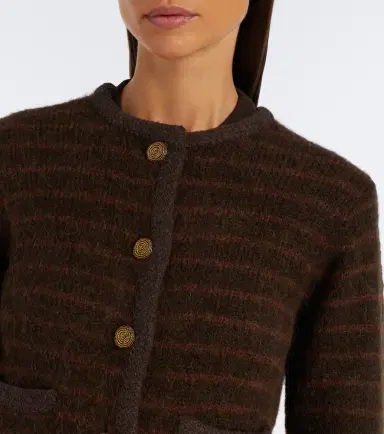 Altuzarra Mack striped wool-blend jacket | Thumbnail 3 Altuzarra Mack striped wool-blend jacket | Thumbnail 3