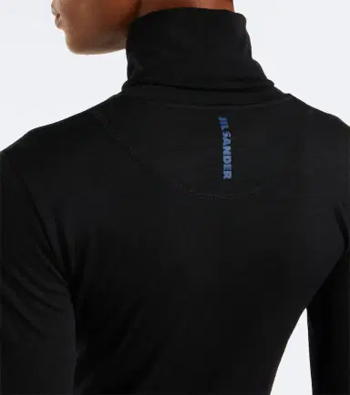 Jil Sander Jersey turtleneck top | Thumbnail 3