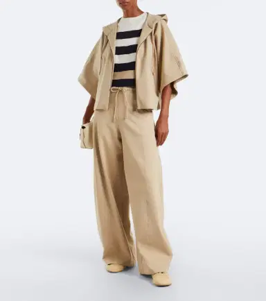 Max Mara Caped zip-up hoodie | Thumbnail 4