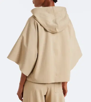 Max Mara Caped zip-up hoodie | Thumbnail 5