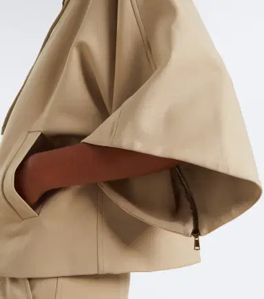 Max Mara Caped zip-up hoodie | Thumbnail 6