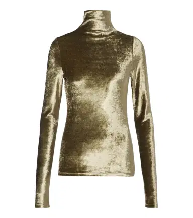 Lemaire Velvet turtleneck top | Thumbnail 1