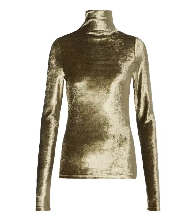 Lemaire Velvet turtleneck top