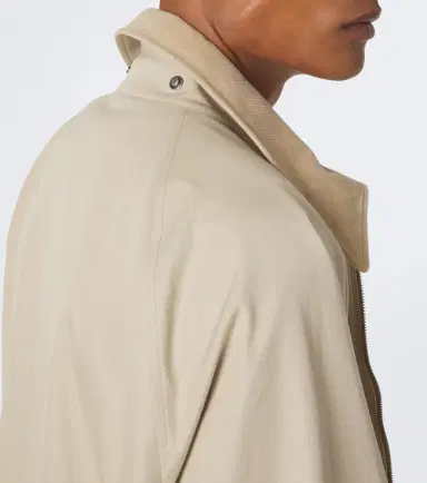 Ralph Lauren Purple Label Hooded cotton twill coat | Thumbnail 6