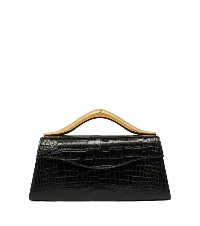 Elie Saab The Petit Wave Small leather top-handle bag