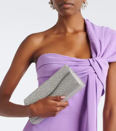 Elie Saab The Midnight embellished suede clutch | Thumbnail 6 Elie Saab The Midnight embellished suede clutch | Thumbnail 6