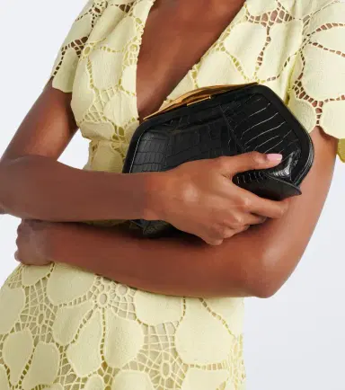 Elie Saab The Tresor Small leather clutch | Thumbnail 6