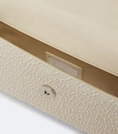 Elie Saab The Midnight embellished suede clutch | Thumbnail 3