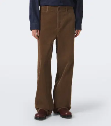 Jil Sander Cotton corduroy wide-leg pants | Thumbnail 3