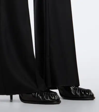 Saint Laurent Le Loafer leather slingback pumps | Thumbnail 5
