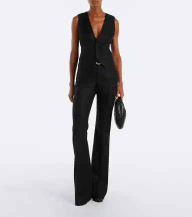Saint Laurent Le Loafer leather slingback pumps | Thumbnail 6