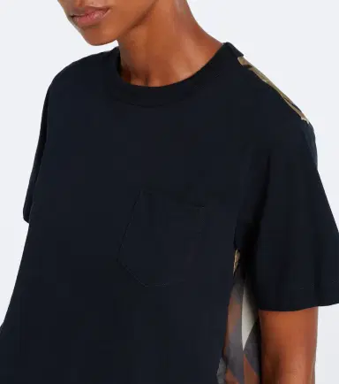 Sacai x A. P.C. pleated cotton T-shirt | Thumbnail 5 Sacai x A. P.C. pleated cotton T-shirt | Thumbnail 5