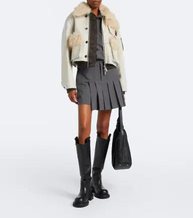 Sacai Wool blouson jacket | Thumbnail 2