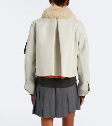 Sacai Wool blouson jacket | Thumbnail 3