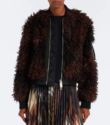 Sacai Oversized bomber jacket | Thumbnail 3