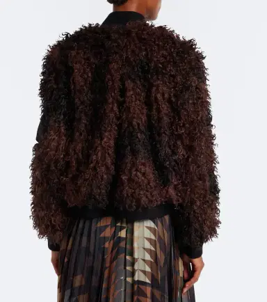 Sacai Oversized bomber jacket | Thumbnail 4