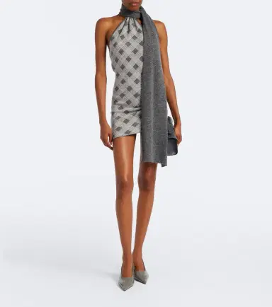 Aya Muse Axis wool-blend minidress | Thumbnail 2 Aya Muse Axis wool-blend minidress | Thumbnail 2