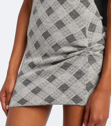 Aya Muse Axis wool-blend minidress | Thumbnail 6 Aya Muse Axis wool-blend minidress | Thumbnail 6