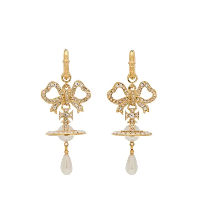 Vivienne Westwood Rigoberta embellished faux pearl earrings