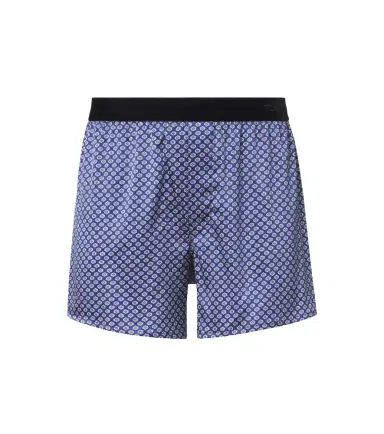 Tom Ford Printed silk-blend boxers | Thumbnail 1