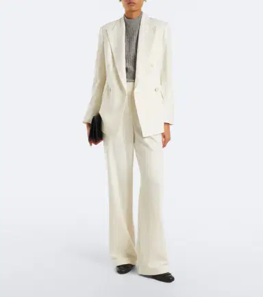 Eleventy Wool and cashmere wide-leg pants | Thumbnail 5 Eleventy Wool and cashmere wide-leg pants | Thumbnail 5