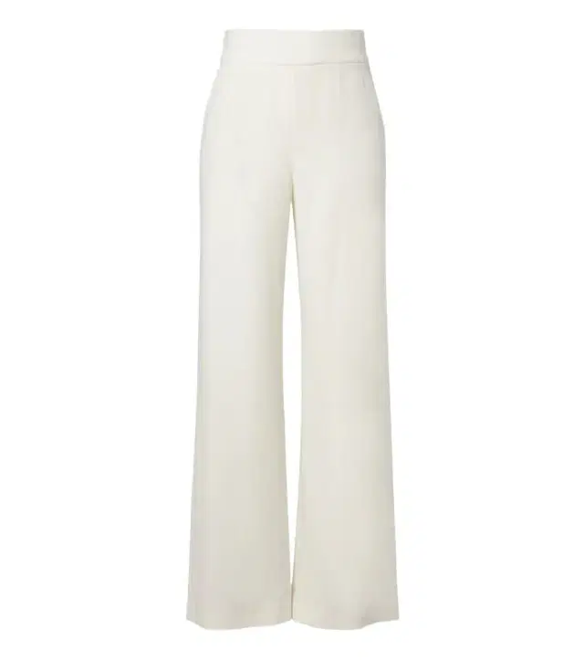 Eleventy Wool and cashmere wide-leg pants