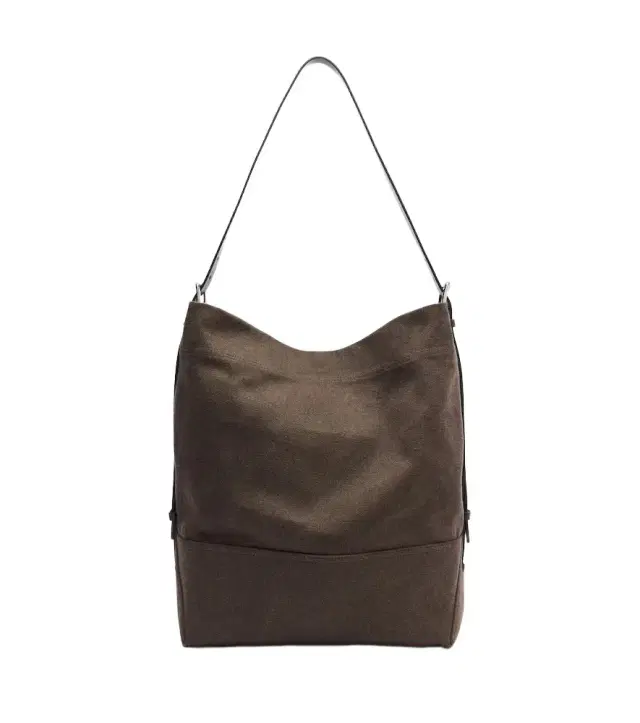 Lemaire Belted Medium cotton canvas tote bag