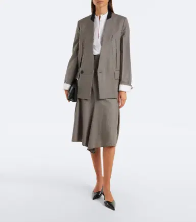 Victoria Beckham Victoria Angle D'Orsay croc-effect leather pumps | Thumbnail 5 Victoria Beckham Victoria Angle D'Orsay croc-effect leather pumps | Thumbnail 5
