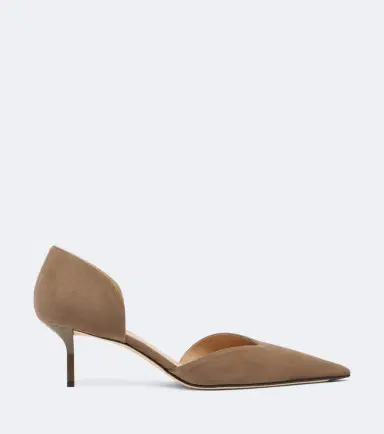 Victoria Beckham Victoria Angle D'Orsay suede pumps | Thumbnail 2 Victoria Beckham Victoria Angle D'Orsay suede pumps | Thumbnail 2