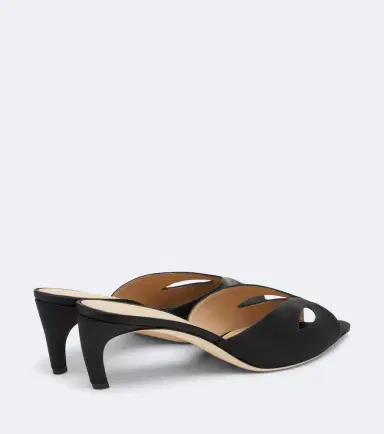 Victoria Beckham Harlow Mask satin mules | Thumbnail 2