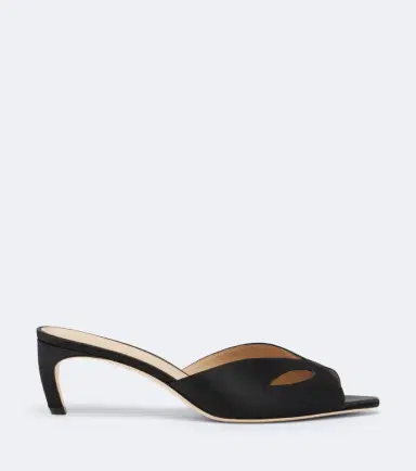 Victoria Beckham Harlow Mask satin mules | Thumbnail 3