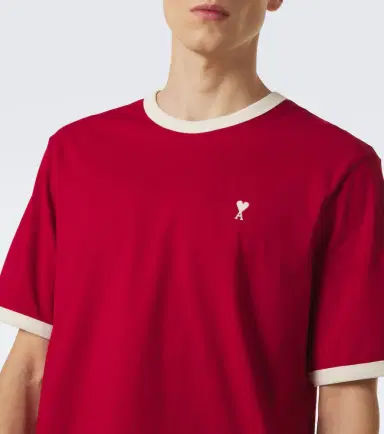 AMI PARIS Ami De Caur cotton jersey T-shirt | Thumbnail 2