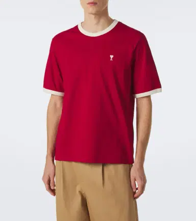 AMI PARIS Ami De Caur cotton jersey T-shirt | Thumbnail 3