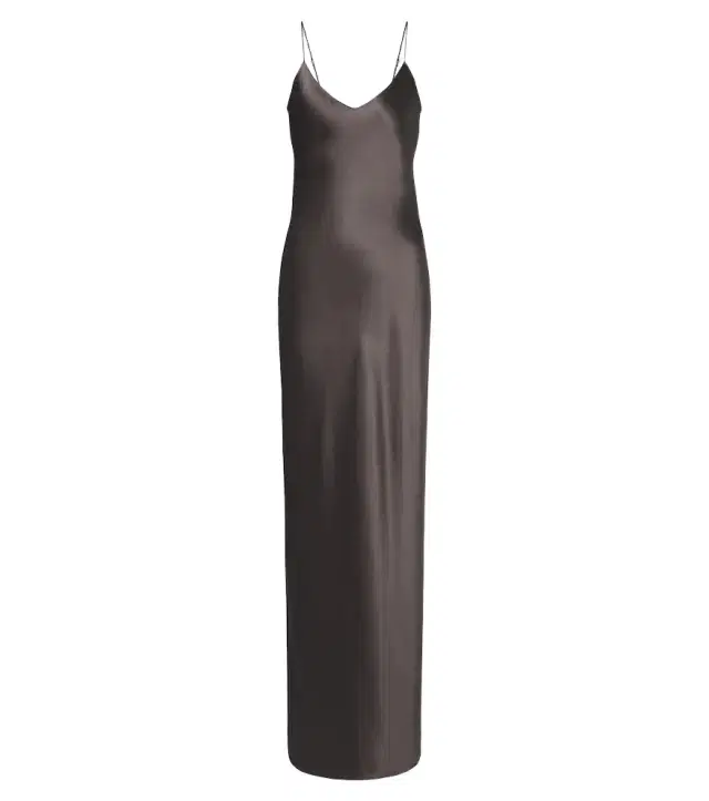 Nili Lotan Cami silk satin slip dress