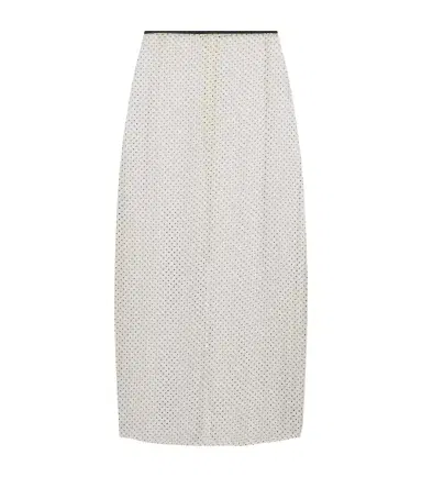 Hunza G Polka-dot sheer midi skirt | Thumbnail 1