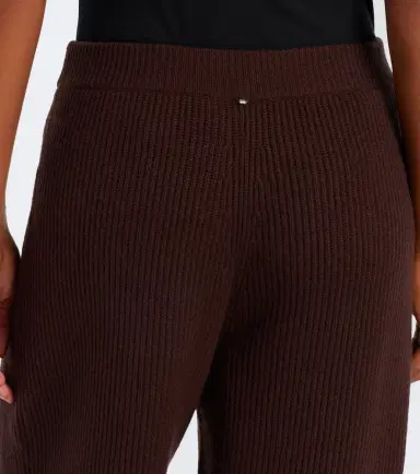 Sportmax Ribbed-knit wool and cashmere wide-leg pants | Thumbnail 4