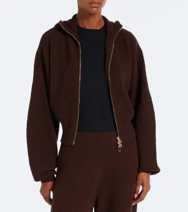 Sportmax Ribbed-knit wool and cashmere cardigan | Thumbnail 2