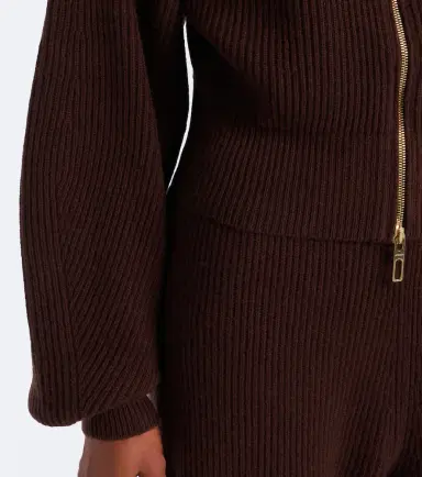 Sportmax Ribbed-knit wool and cashmere cardigan | Thumbnail 3
