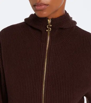 Sportmax Ribbed-knit wool and cashmere cardigan | Thumbnail 7