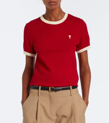 AMI PARIS Ami de Caur cotton jersey T-shirt | Thumbnail 5